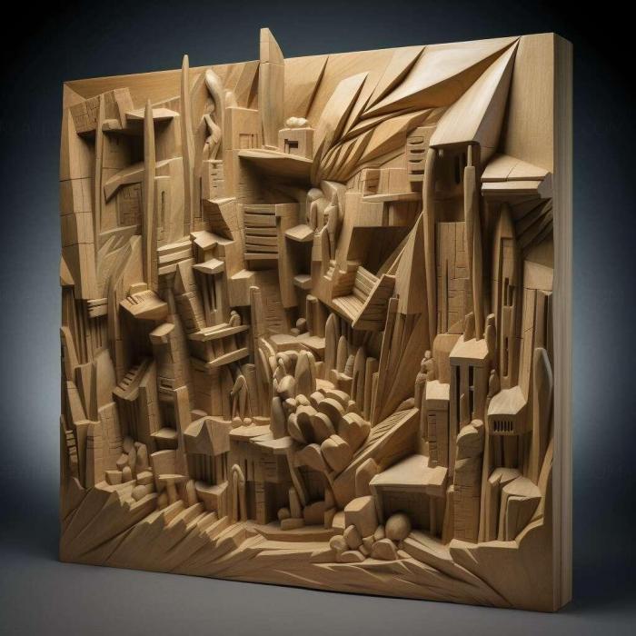 نموذج ثلاثي الأبعاد لآلة CNC 3D Art 